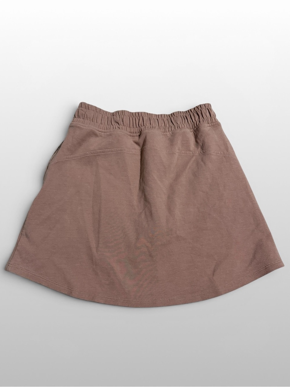 Old Navy Active Brown Performance Skort Built In Shorts Zip Pockets Medium